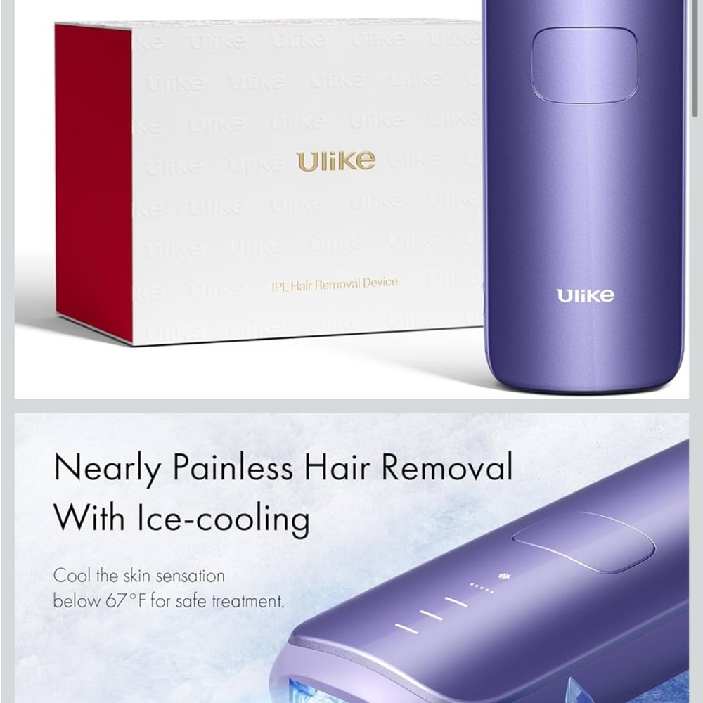Ulike Purple IPL Hair Removal Device